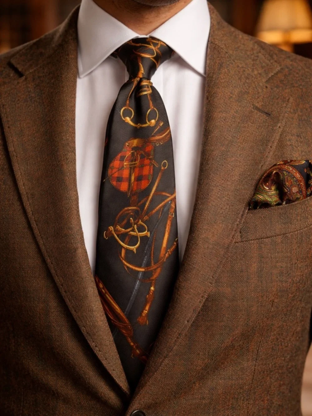 Polo Ralph Lauren 100% silk tie